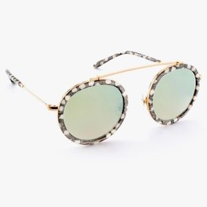 Krewe Conti Stella mirror sunglasses
